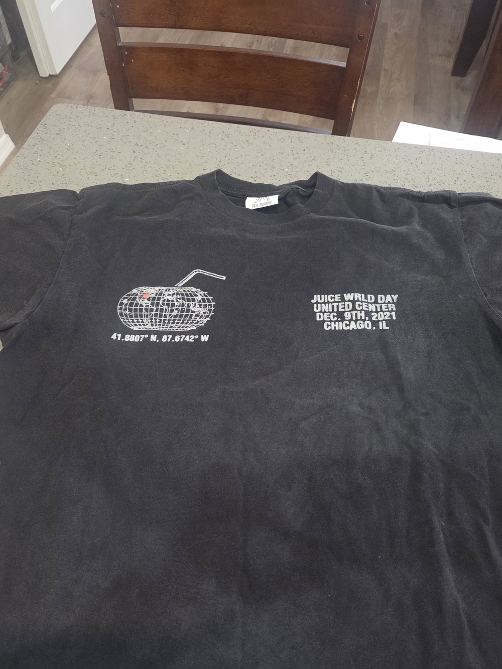 Juice WRLD Day Black Short Sleeve Graphic Tee
